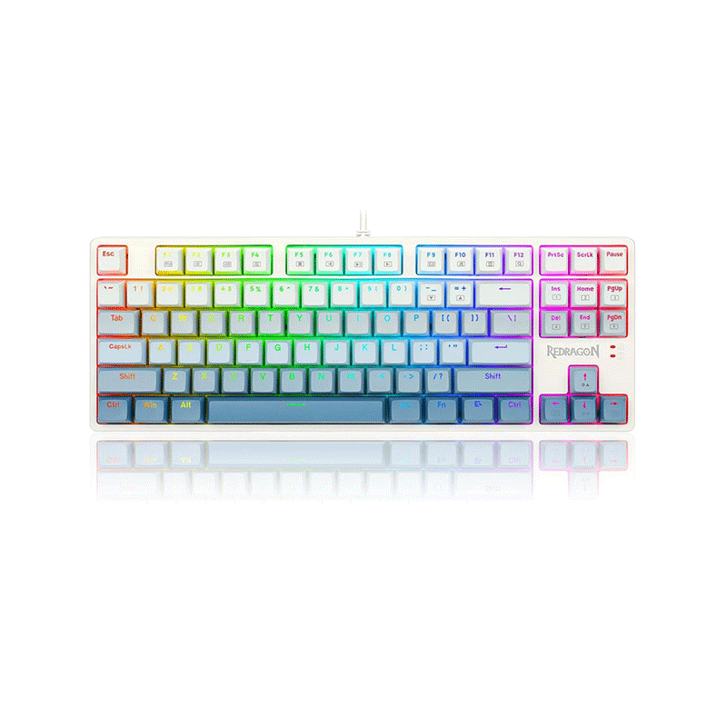 Redragon Cass RGB 87 Keys Mechanical Gaming Keyboard Blue Switch (K645W-GB-RGB)