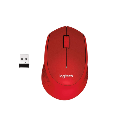 Logitech M331 Wireless Silent Mouse [Red]