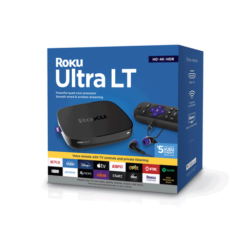 Roku Ultra LT HD/4K/HDR smooth Wired and Wireless Streaming Media - GameXtremePH