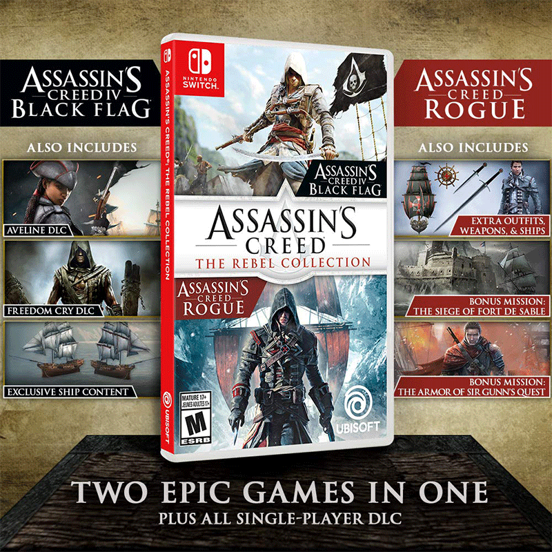 Assassins creed rebel collection - Nintendo Switch [US] - GameXtremePH