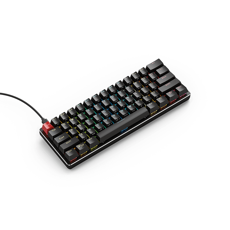 Glorious PC Gaming Race Modular Mechanical Keyboard GMMK Compact (Brown Switches) (Black) - GameXtremePH