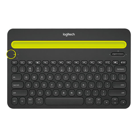 Logitech K480 Multi Device Bluetooth Keyboard Black - GameXtremePH