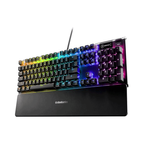 SteelSeries Apex 5 Hybrid Mechanical RGB Gaming Keyboard for [PC/MAC/XBOX/PS4/PS5] (KB64532) - GameXtremePH