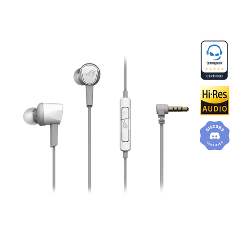 Asus Rog Cetra II Core In-Ear Gaming Headphones [Moonlight White]