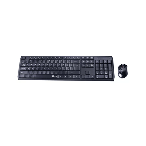 E-Yooso E-710 Wireless Mute slim Membrane Keyboard Mouse Combos 104 keys Keyboard and Mice Set for Home Office