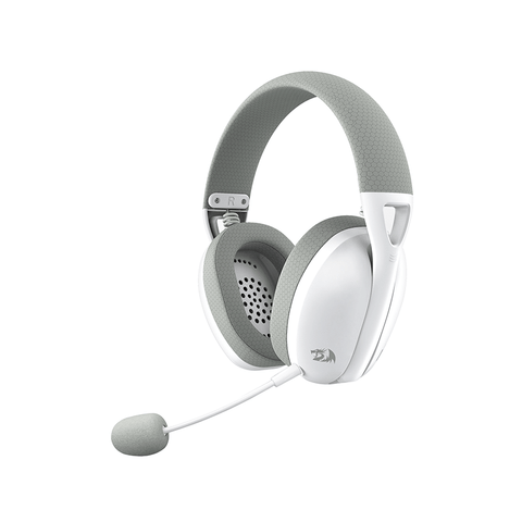 Redragon H848 IRE Pro Tri-Mode Lightweight Gaming Headset [White & Grey]