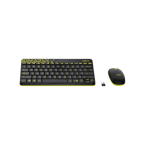 Logitech MK240 Nano Wireless Keyboard And Mouse Combo [Black]