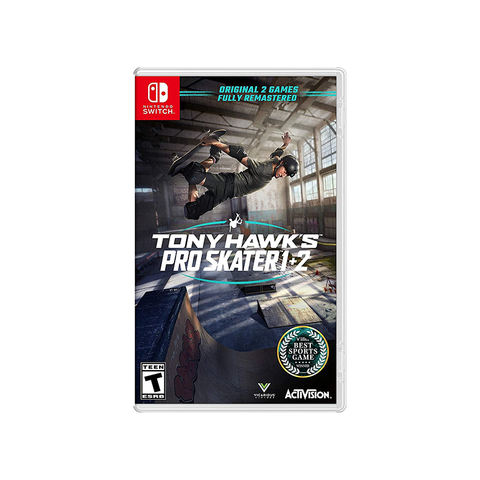 Tony Hawk Pro Skater 1+2 Remastered - Nintendo Switch [Euro] - GameXtremePH