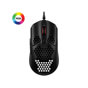 HyperX Pulsefire Haste Ultra Lightweight RGB Wired Gaming Mouse Black