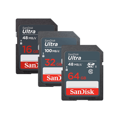SanDisk SDHC Ultra SDSDUNB C10 48MBs