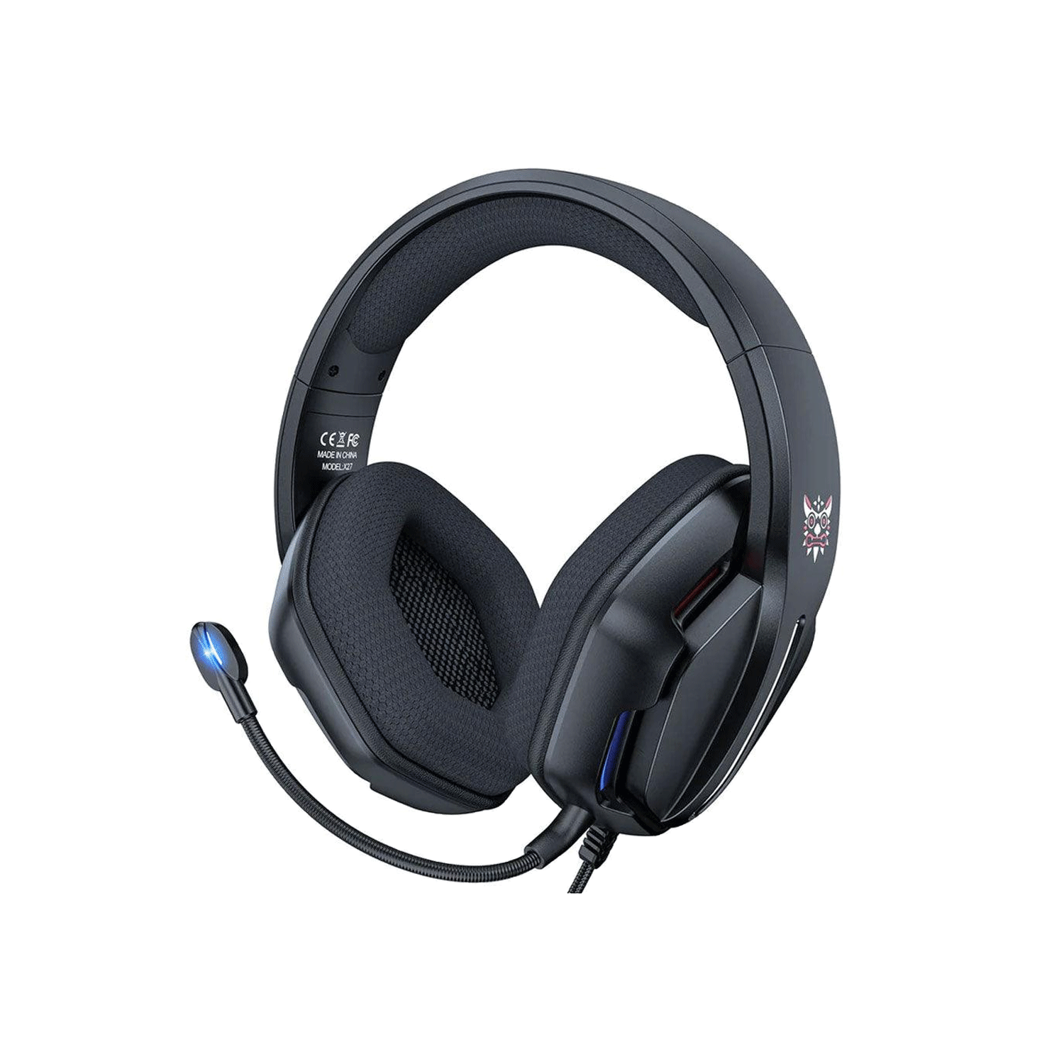 ONIKUMA X27 RGB Gaming Headset Stereo Surround Omnidirectional Noise Canceling Mic