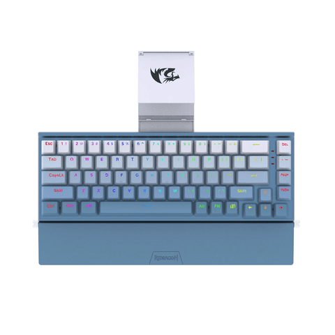 Redragon Shaco RGB 68 Keys Mechanical Gaming Keyboard Blue Red Switch (K641B-BW-RGB)