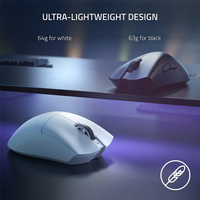 Razer Deathadder V3 Pro Ergonomic Wireless Gaming Mouse White