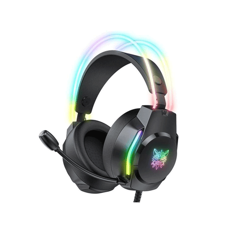 ONIKUMA X26 Head-mounted Earphone Head Beam Luminous Computer Video Games Noise Reduction Headset