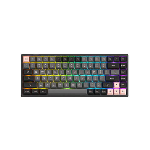 AKKO Black & Pink 3084B Plus Mechanical Keyboard (AKKO CS Jelly Pink)