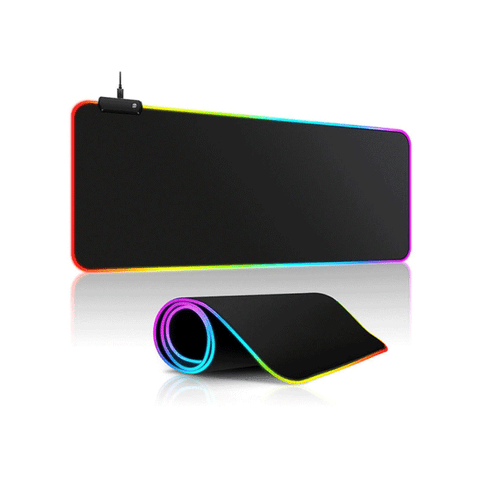 Royal Kludge Mousepad XL RGB-03 900*400*4mm [Black]