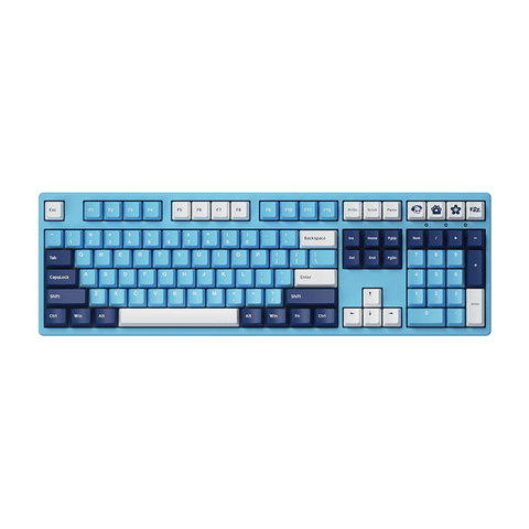 AKKO Mirror Of The Sky 3108DS Mechanical Keyboard (TTC Gold Red)