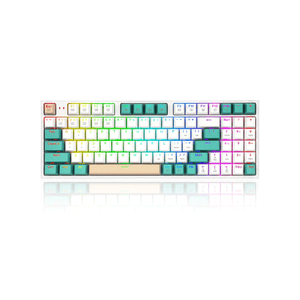 Redragon Kitava RGB 94 Keys Mechanical Gaming Keyboard White Red Switch (K636WGC-RGB)