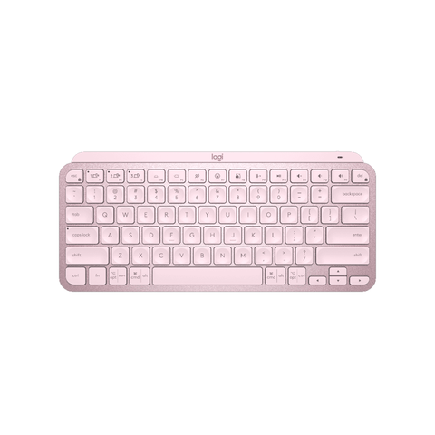 Logitech MX Keys Mini Minimalist Wireless Keyboard Rose