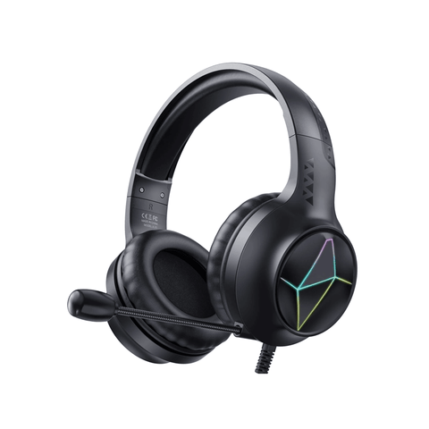 Onikuma X35 RGB LED Light Gaming Headset Wired Headphones with Mic & Noise Canceling Headset [Black]