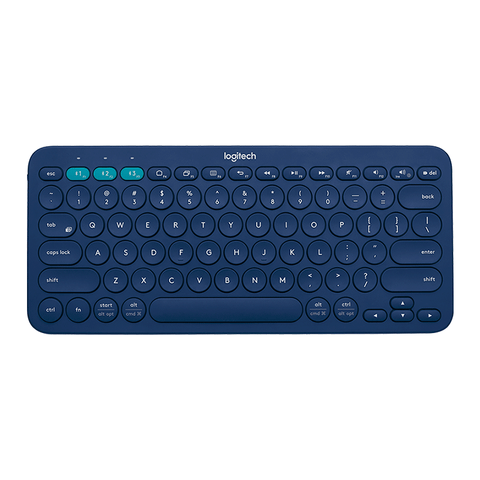 Logitech K380 Multi Device Bluetooth Keyboard Blue - GameXtremePH