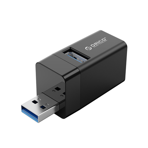 Orico Mini 3-In-1 USB HUB U32L Black