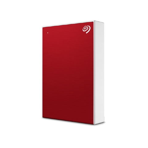 Seagate One Touch 4TB Portable HDD With Password Protection [Red]