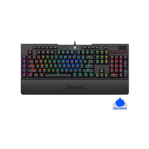 REDRAGON BRAHMA MECHANICAL KEYBOARD DUST PROOF (K586RGB) (BLUE SWITCH) - GameXtremePH