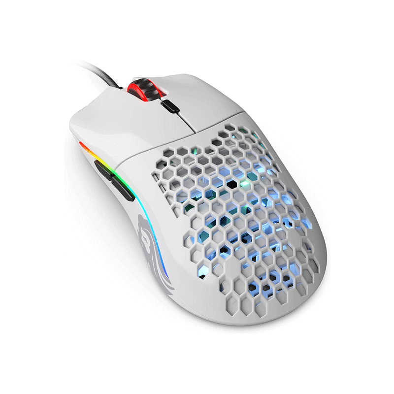 Glorious Model O RGB Wired Gaming Mouse (Glossy White)
