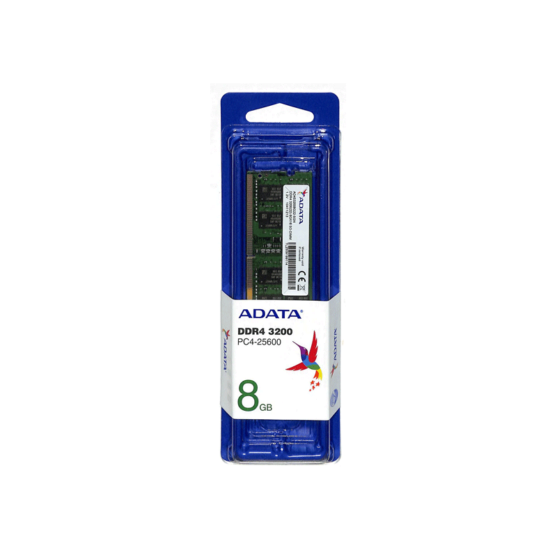 ADATA 8GB DDR4 3200MHZ PC4-25600 U-DIMM Memory AD4U32008G22-SGN