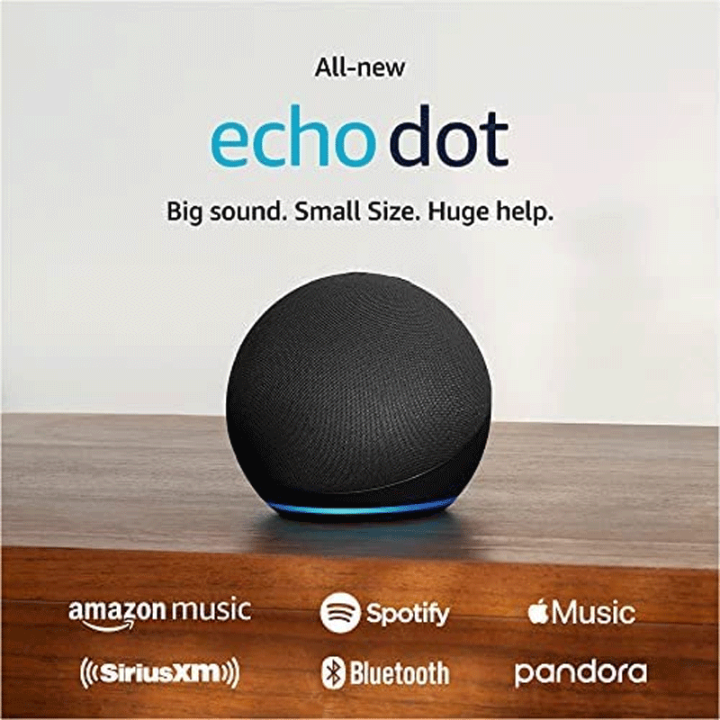 Amazon Echo Dot 5th Gen 2022 smart speaker with Alexa