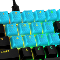 HyperX Rubber Keycaps Blue