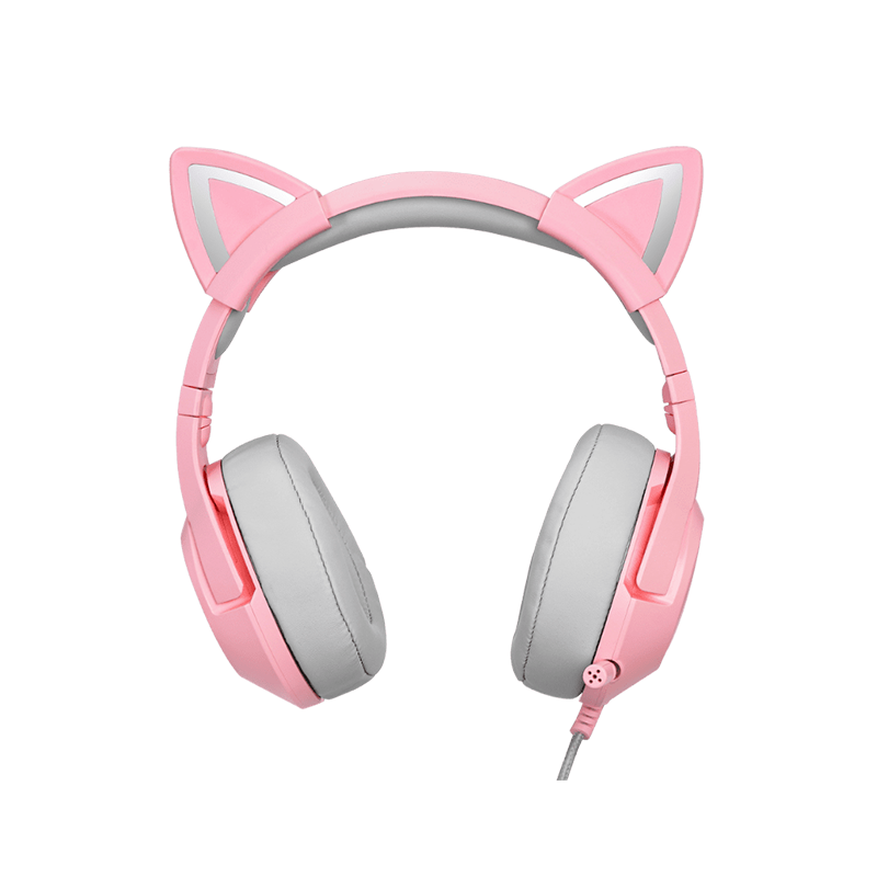 Onikuma K9 Cat Ear Gaming Headset 7.1 Surround Sound Cute Wired Headph ...