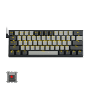 E-Yooso Z-11 Monochrome Yellow Light 61 Keys Hot Swappab