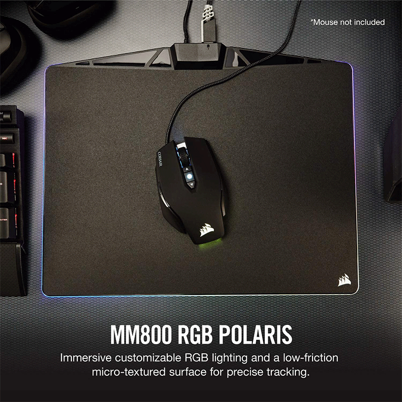 Corsair Gaming MM800 RGB Polaris Backlit RGB Precision Gaming Mouse Pad - GameXtremePH
