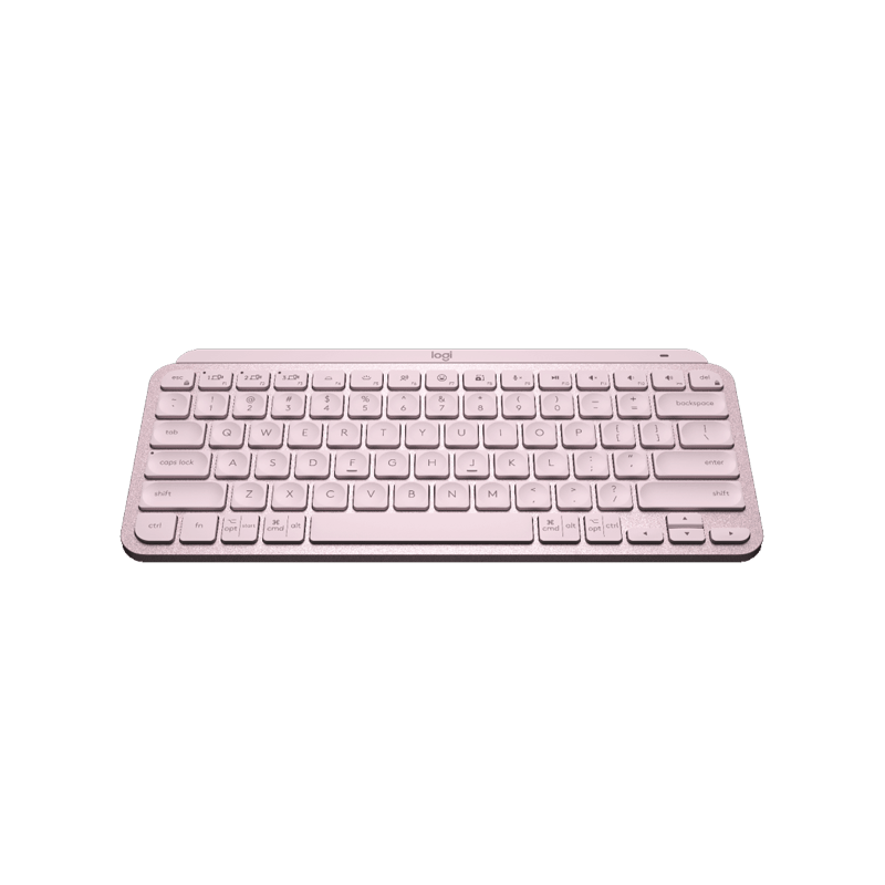 Logitech MX Keys Mini Minimalist Wireless Keyboard Rose