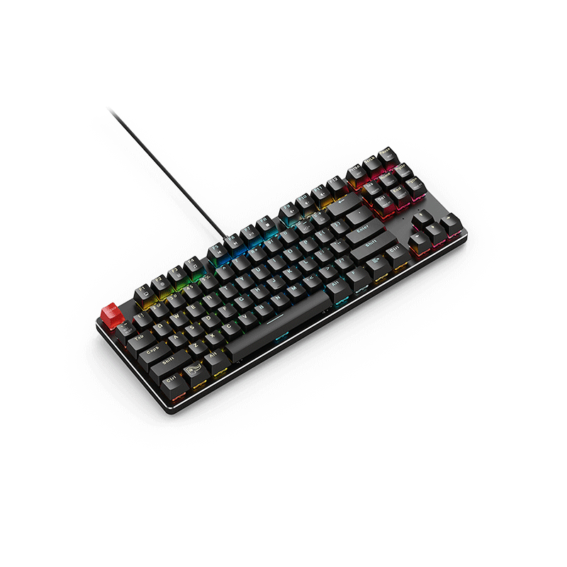 Glorious PC Gaming Race Modular Mechanical Keyboard GMMK Tenkeyless (Brown Switches) (Black) - GameXtremePH