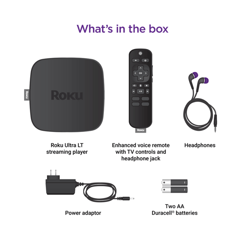 Roku Ultra LT HD/4K/HDR smooth Wired and Wireless Streaming Media - GameXtremePH