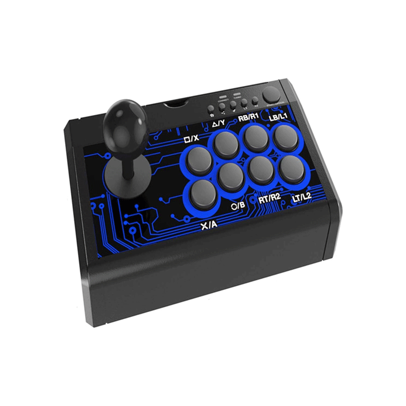 Dobe PS4 7 in 1 Arcade Fighting Stick For PS4/PS3/SWITCH/XBOX/PC (TP4 ...