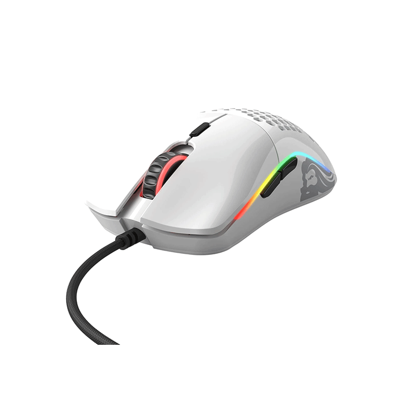 Glorious Model O RGB Gaming Mouse(GLOSSY WHITE)