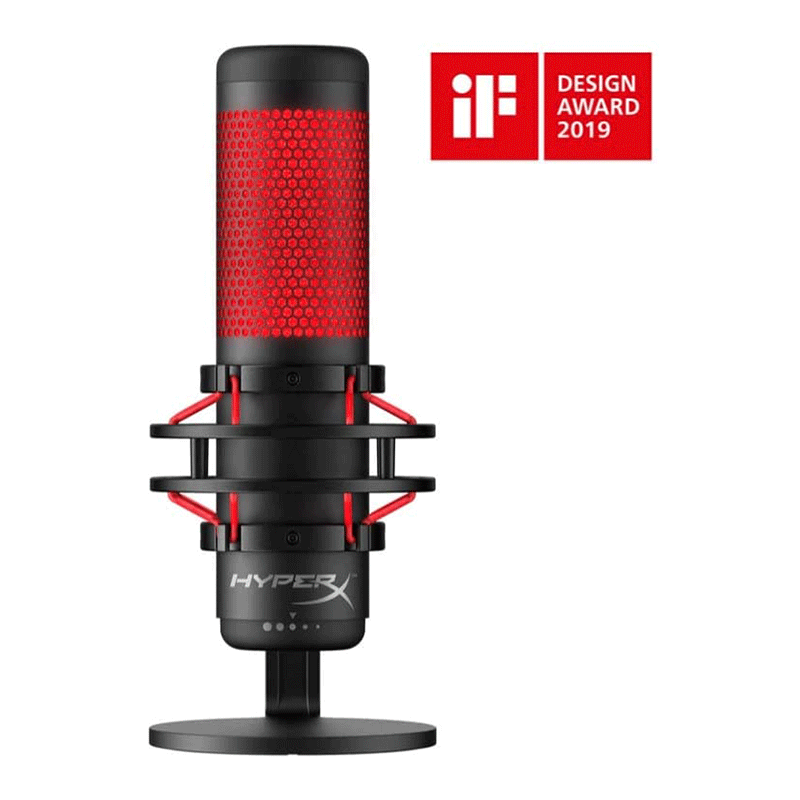 HyperX Quadcast Standalone Microphone For PC PS4 PS5 MAC HX MICQC BK GameXtremePH