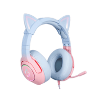 Onikuma K9 7.1mm Wired Headset Pink/Blue