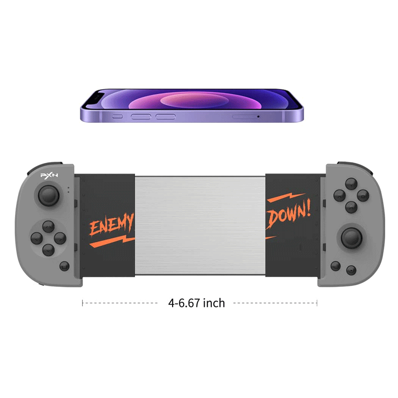 PXN Mobile Gaming Controller Grey PXN-P30PRO