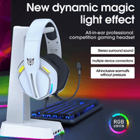 ONIKUMA X27 RGB Gaming Headset Stereo Surround Omnidirectional Noise Canceling Mic