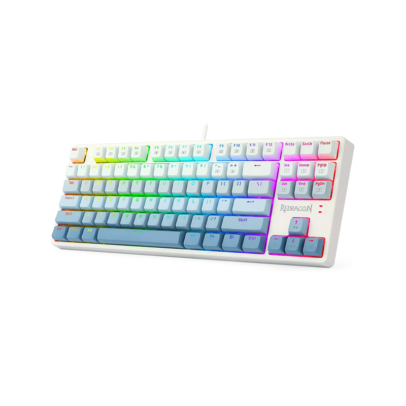 Redragon Cass RGB 87 Keys Mechanical Gaming Keyboard Blue Switch (K645W-GB-RGB)