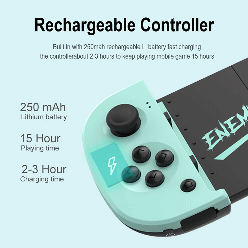 PXN Mobile Gaming Controller Cyan PXN-P30PRO