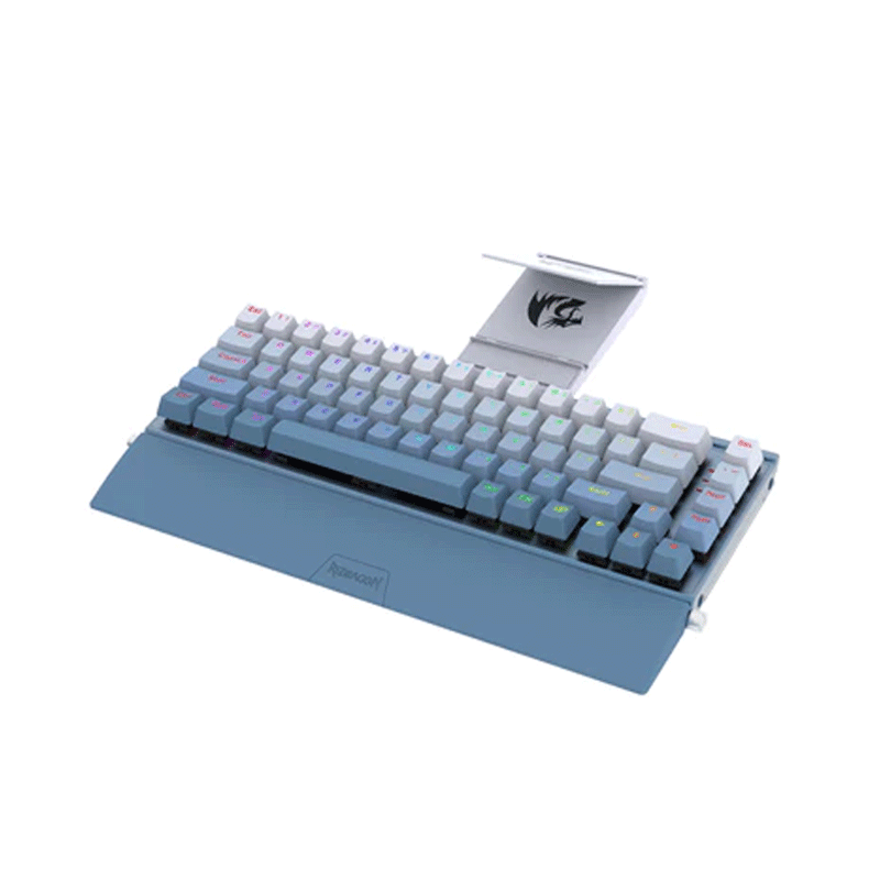 Redragon Shaco RGB 68 Keys Mechanical Gaming Keyboard Blue Red Switch (K641B-BW-RGB)