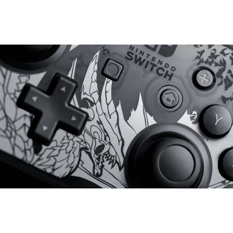 Nintendo Switch Pro Controller Monster Hunter Rise Edition