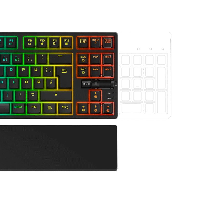 Hama uRage Exodus 860 Mechanical Wired Gaming Keyboard [Blue Switch]