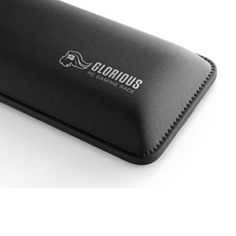 Glorious PC Gaming Race padded Keyboard Wrist Rest Fits Compact Regular GWR-75 (BLACK)